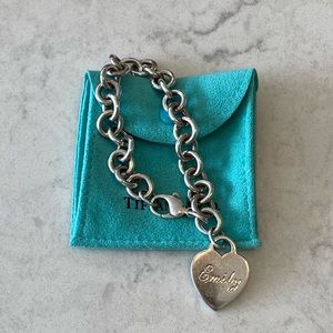 Tiffany & Co “Emily” Heart Bracelet